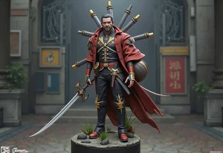 **The Warrior of the Red Cape**