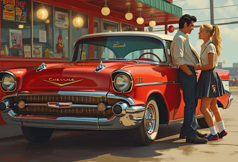Retro Romance by the Classic Chevrolet