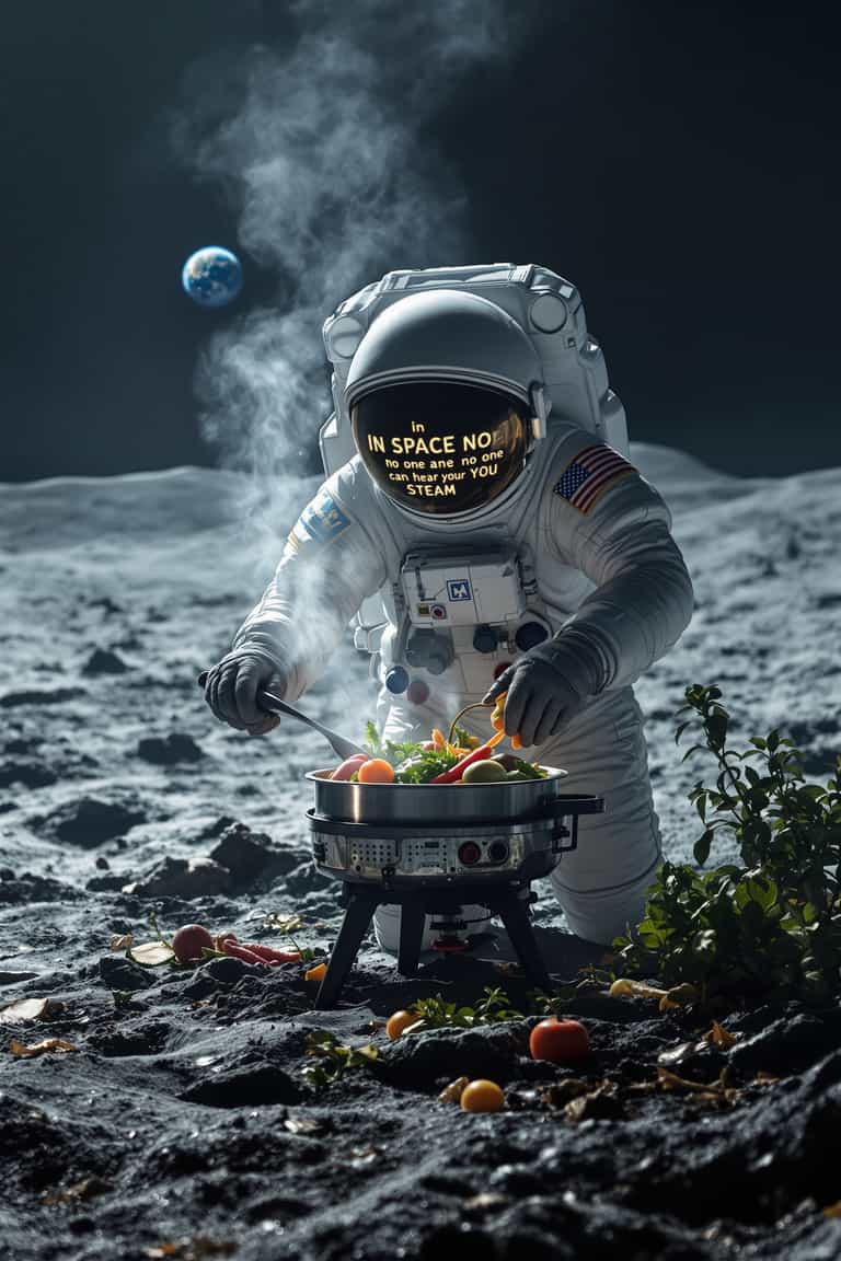 Cooking on the Moon