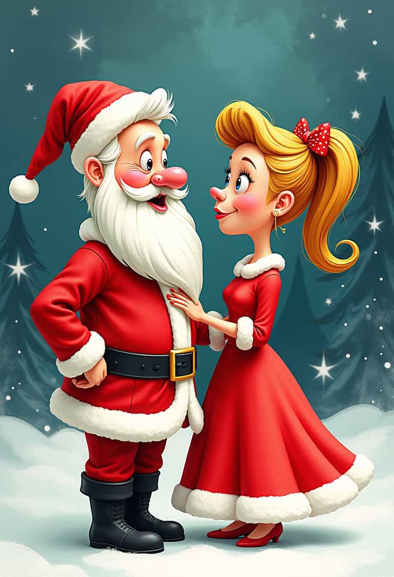 Festive Night with Santa and Mrs. Claus