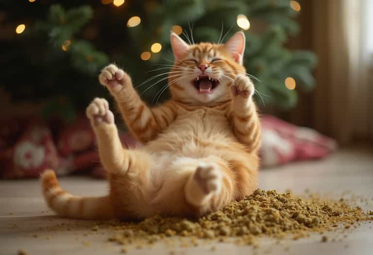 Festive Feline Frenzy