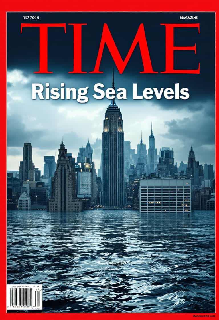 TIME Magazine: Rising Sea Levels Cover