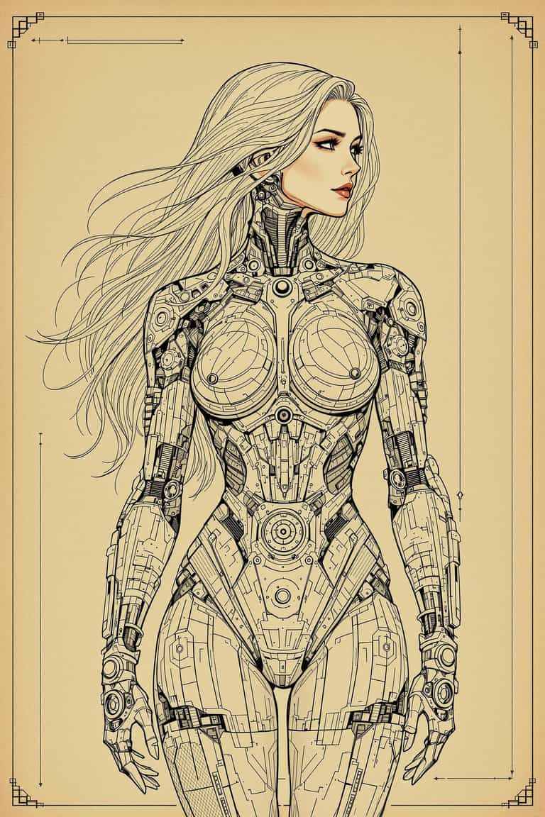 Blueprint of the Cybernetic Muse