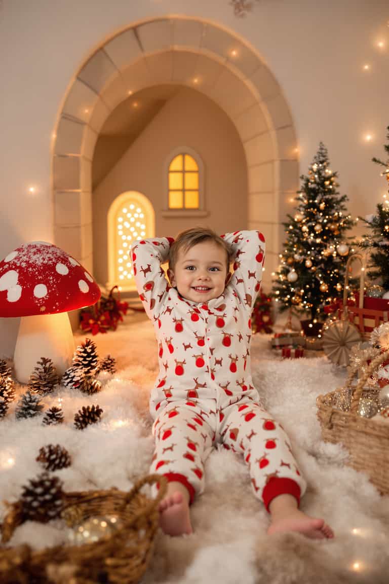 Festive Joy: A Child's Christmas Wonderland
