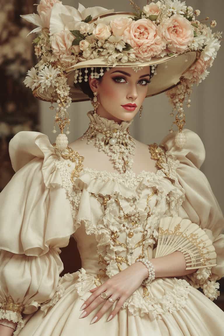 Timeless Elegance: A Study in Vintage Opulence