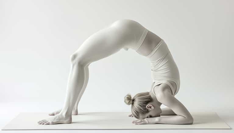 Minimalist Yoga: The Arch of Serenity