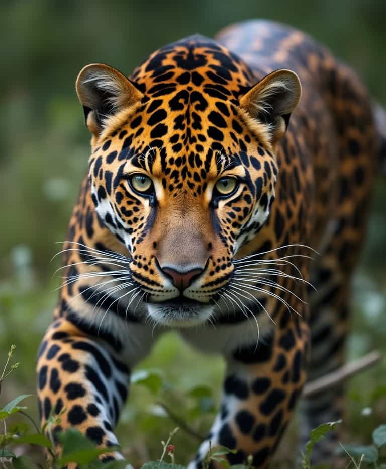 Leopard's Stare in the Wild