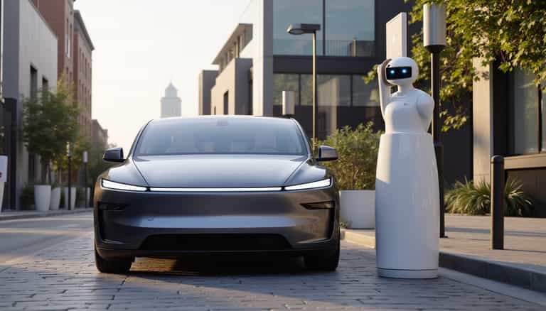 Urban Future: Car and Robot
