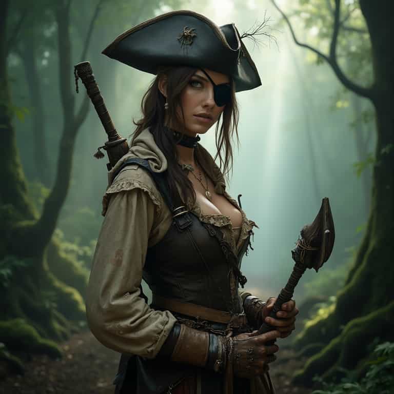 **Pirate in the Enchanted Forest**