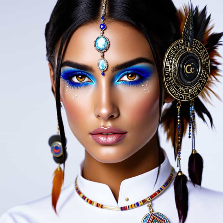 Enigmatic Elegance: A Fusion of Tradition and Modernity