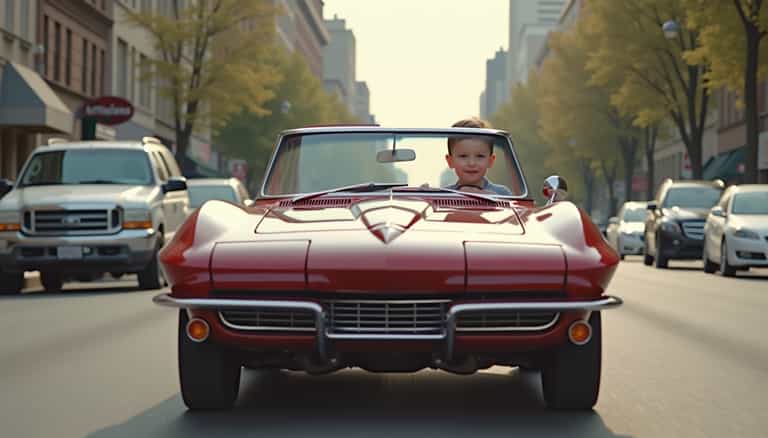 Child's Drive in a Classic