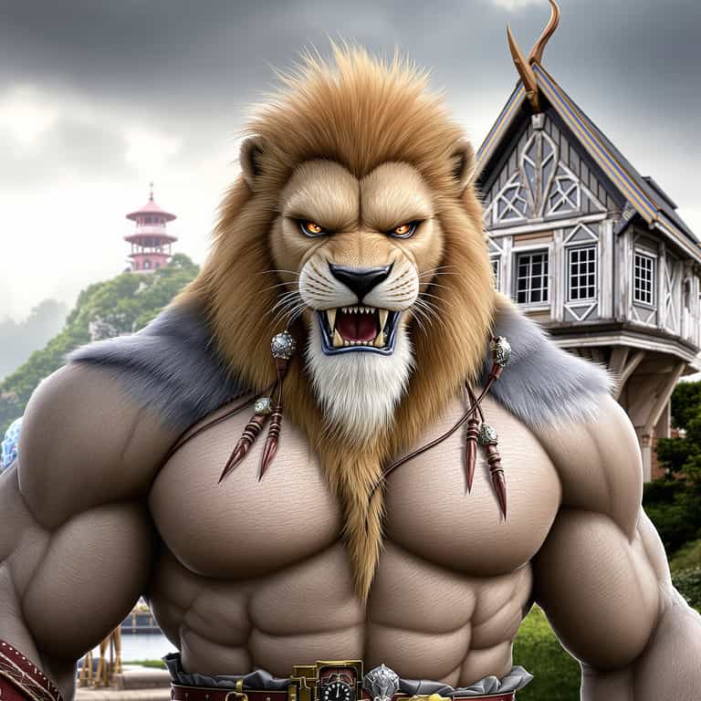 Guardian of the Pagoda: The Lion Warrior