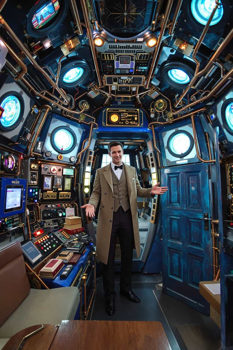 Steampunk Control Room Presentation