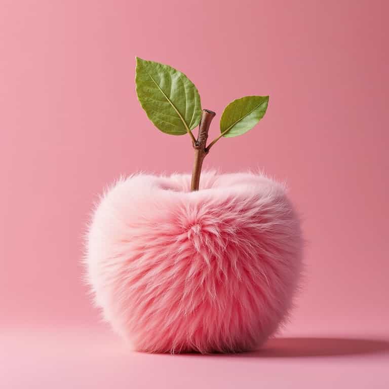 Fluffy Pink Apple
