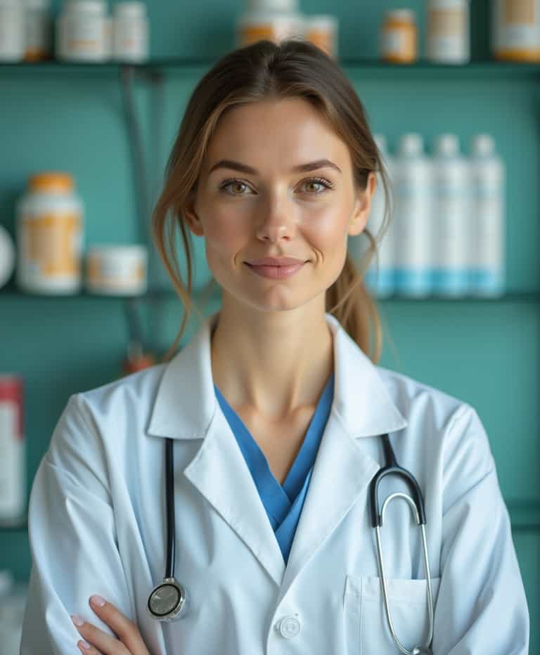 Healthcare Professional in a Medical Setting