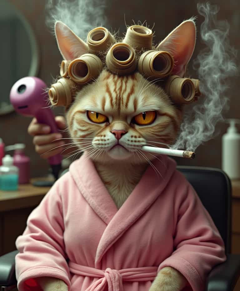 Cat's Spa Day