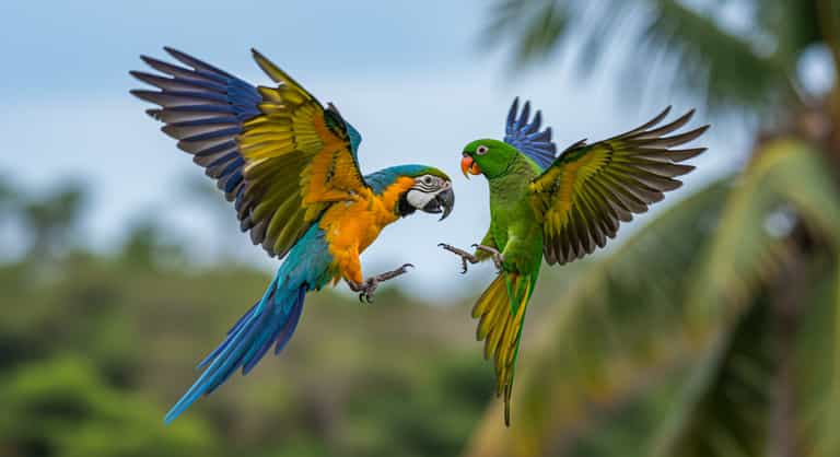 Parrot Dance in the Tropics