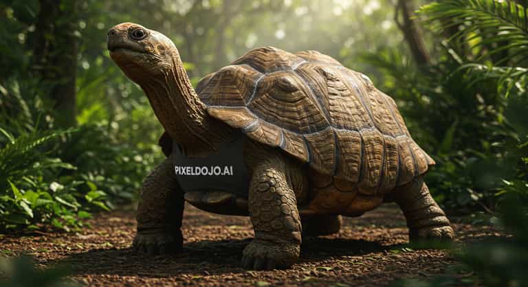Guardian of the Forest: The Majestic Tortoise