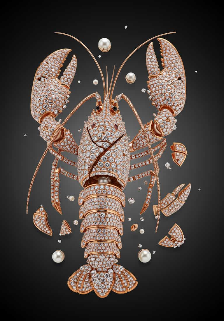 Opulent Lobster: A Jewel-Encrusted Masterpiece