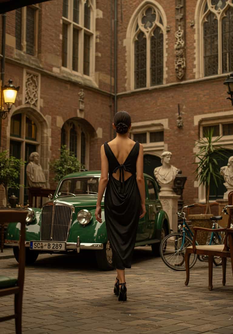 Timeless Elegance in a Historic Courtyard