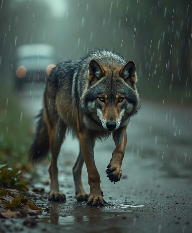 Wolf in the Rain