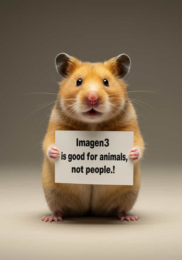 Hamster with a Message