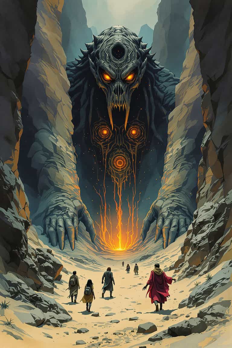 Guardians of the Fiery Abyss