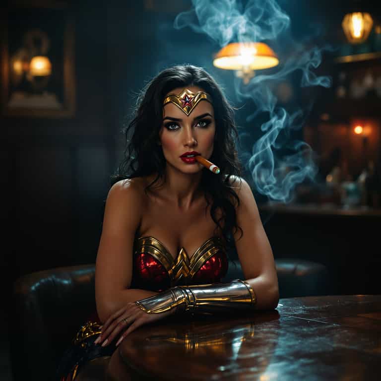 Wonder Woman in the Shadows