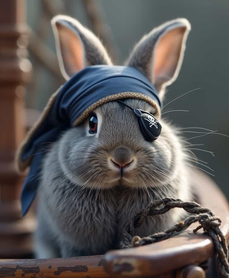 Pirate Bunny: A Whimsical Adventure