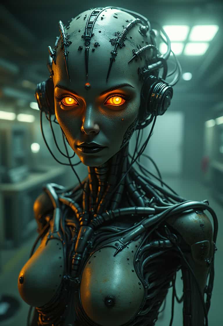 Glowing Eyes in the Machine