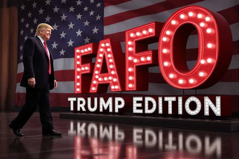 FAFO Trump Edition: A Political Statement