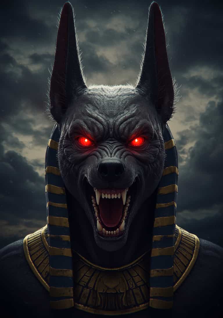 **Anubis in the Storm**