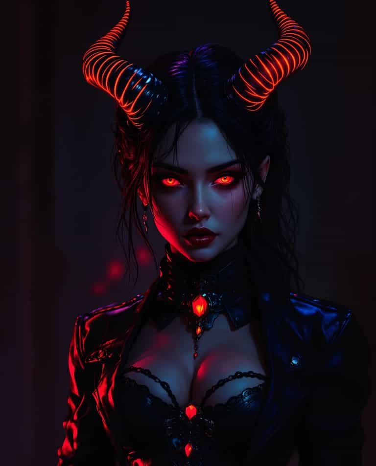 Demoness in the Dark