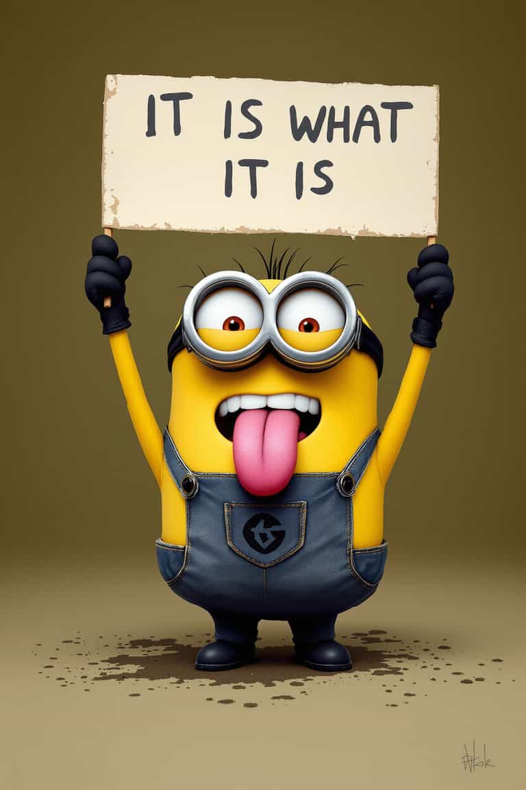 Minion's Philosophical Stand
