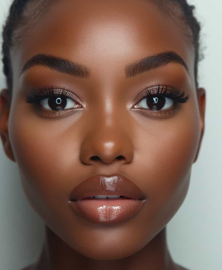 Radiant Elegance: A Study in Modern Beauty