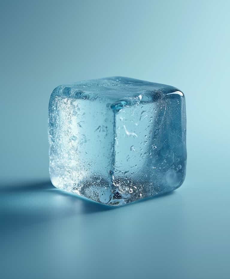 Ice Cube in Blue