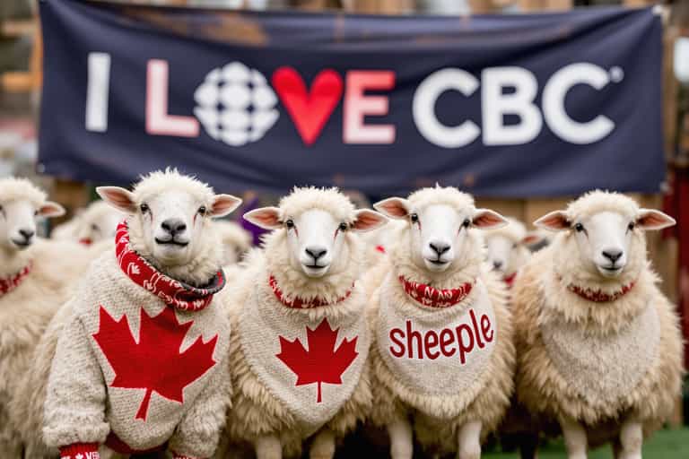 Sheep Show Support for CBC