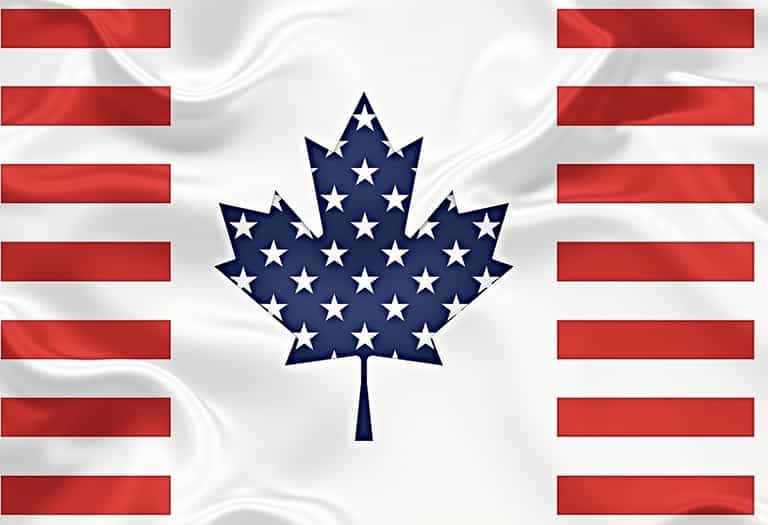 Hybrid Patriotic Flag: Maple Stars and Stripes