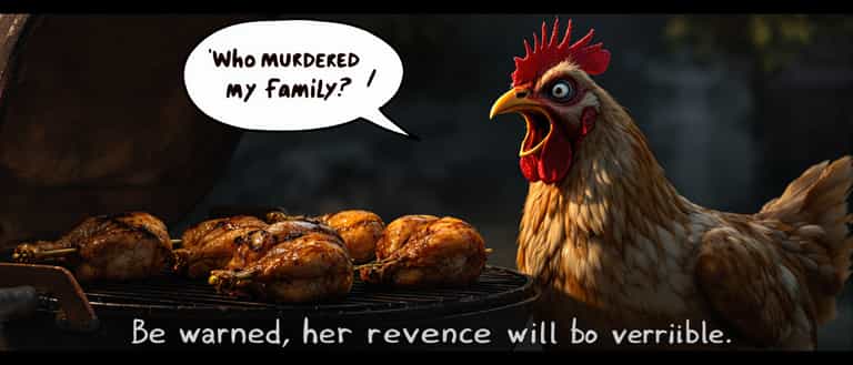 Chicken's Vengeance: A Barbecue Tale