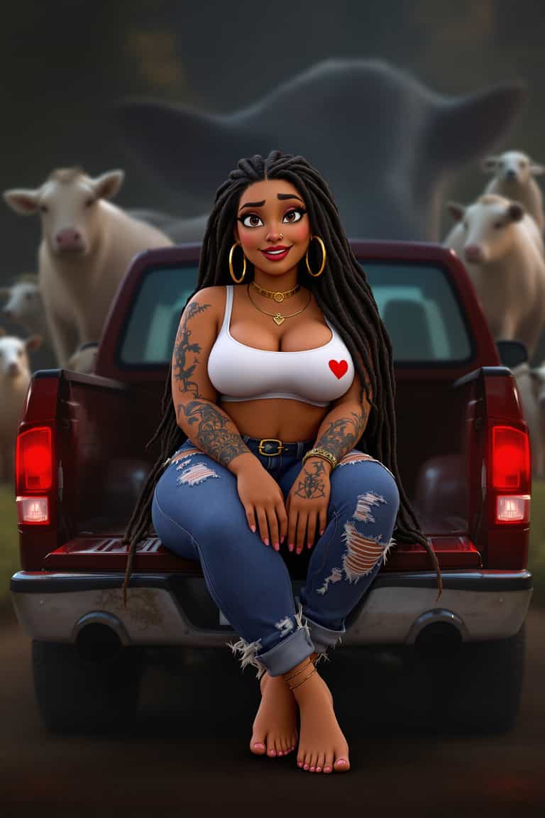 Rural Elegance: A Modern Cowgirl