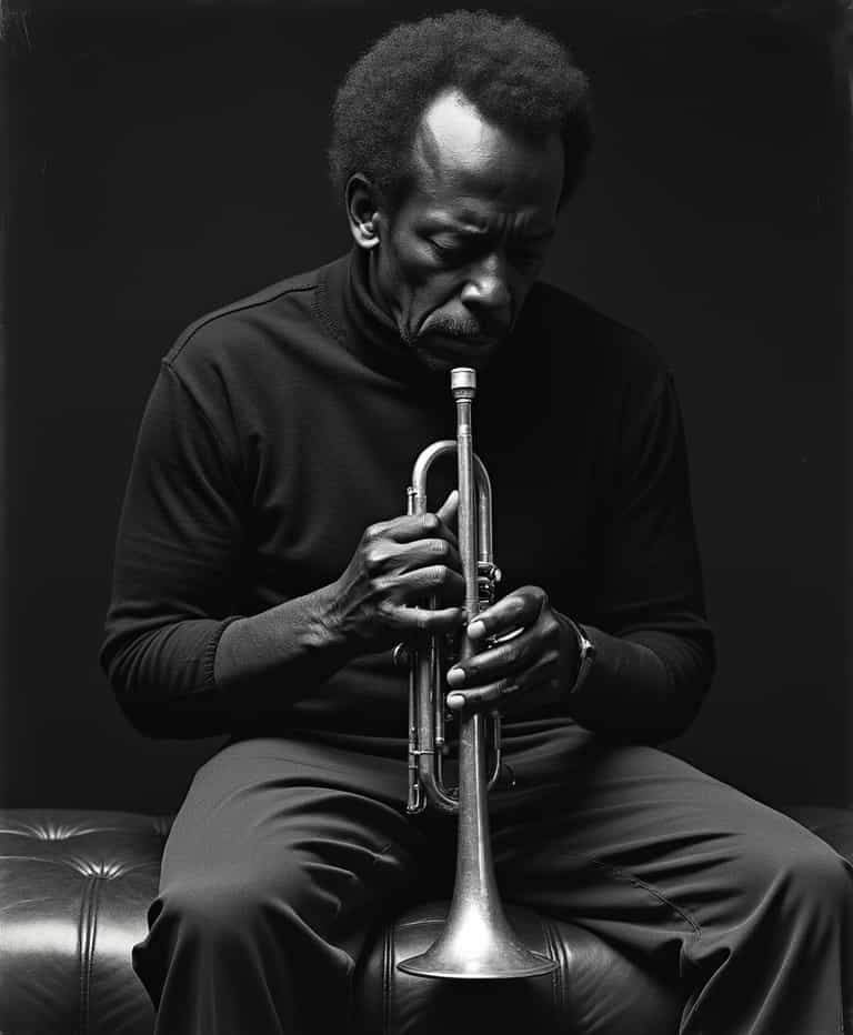 Intense Jazz Trumpet Performance