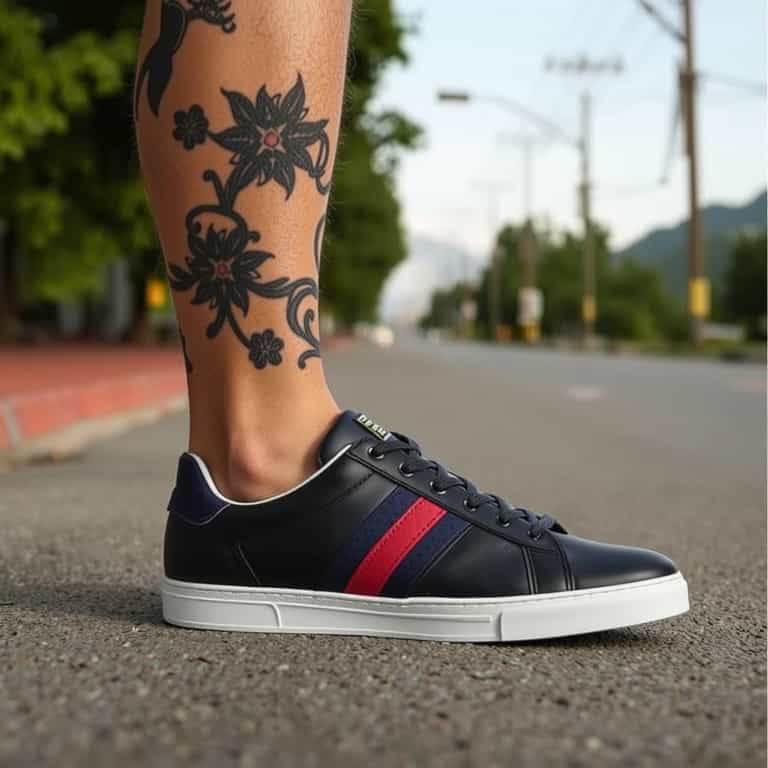 **Urban Style: Tattoo and Sneaker**