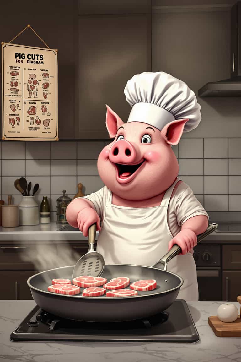 The Irony of the Pig Chef