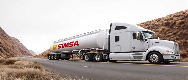 Tanker Truck Journey Through the Desert