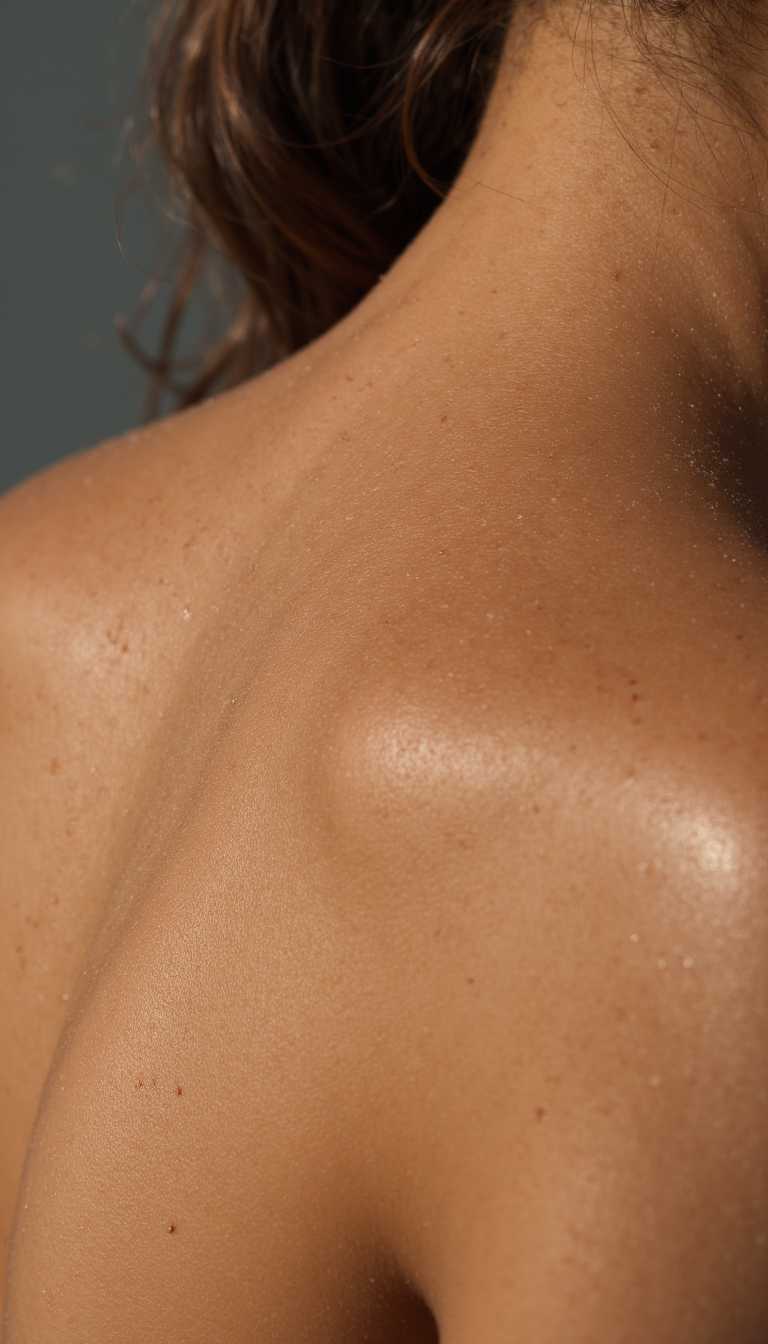 Intimate Portrait of Skin and Light