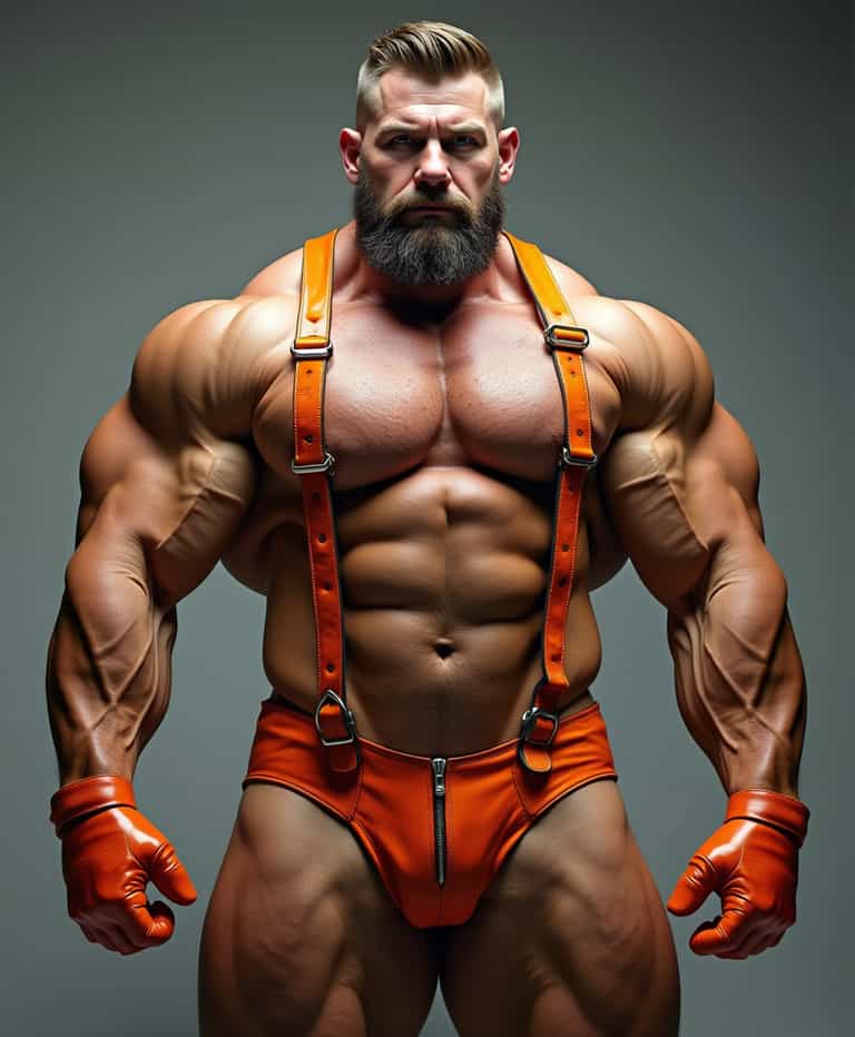 **The Titan in Orange**