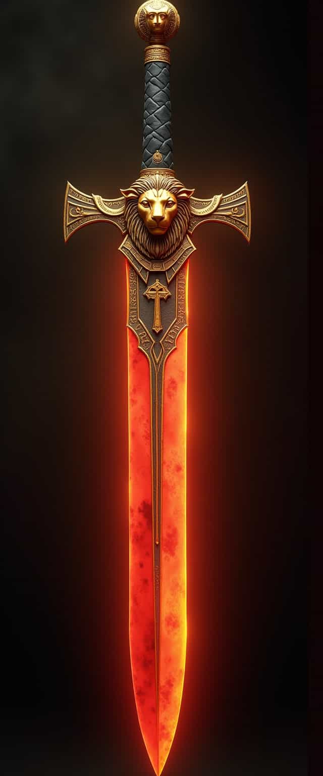 The Flaming Sword of the Lion
