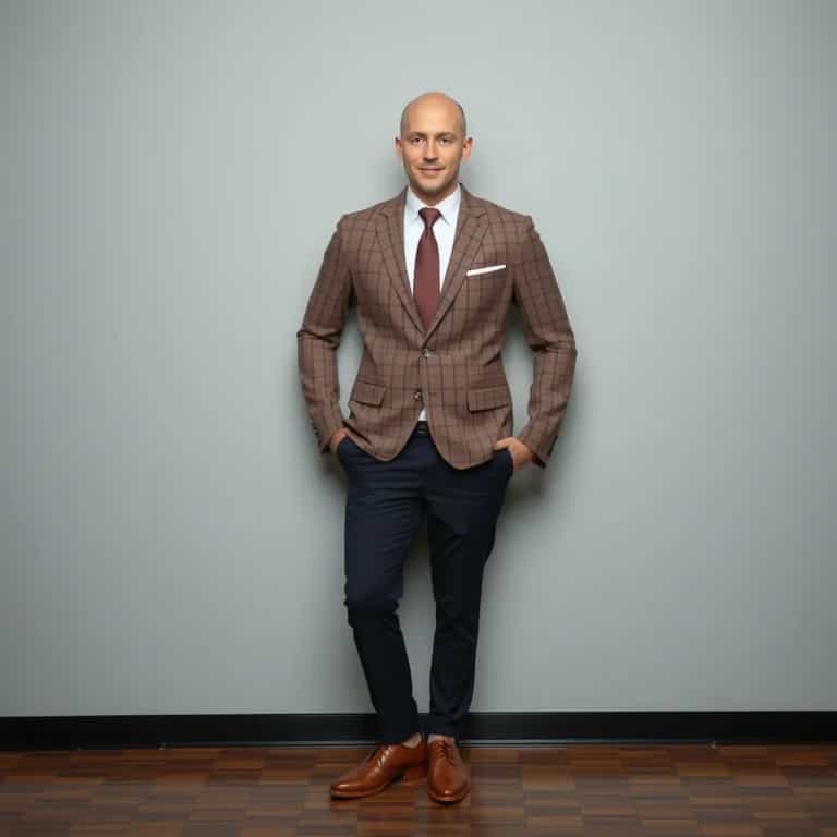 Casual Elegance in Modern Attire