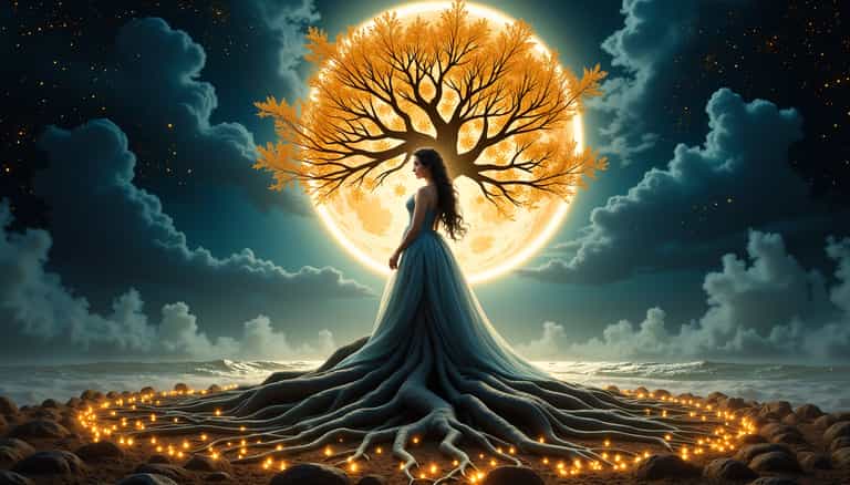 Tree of the Moonlit Shore