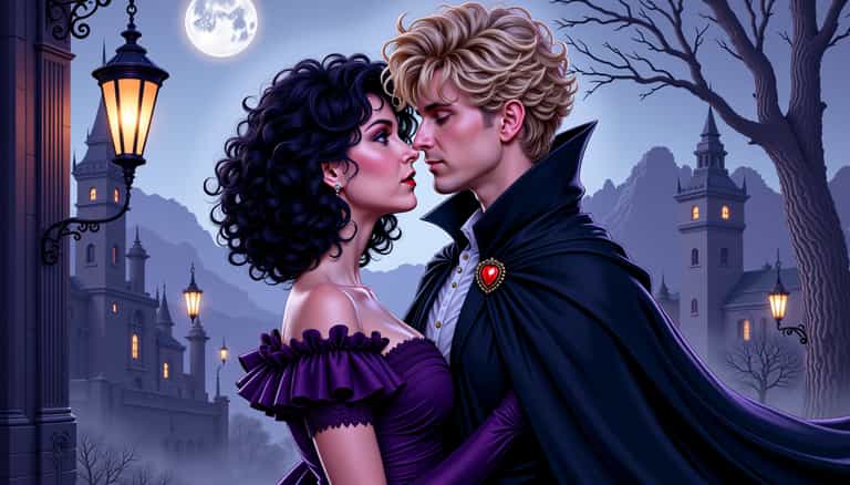 Gothic Romance Under the Moon
